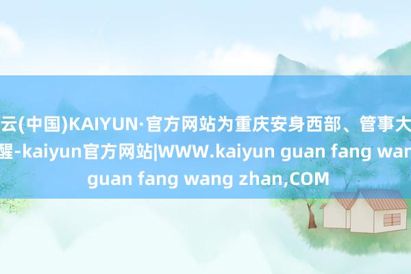 开云(中国)KAIYUN·官方网站为重庆安身西部、管事大局提