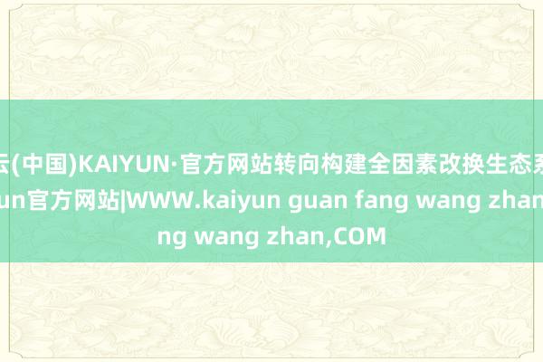 开云(中国)KAIYUN·官方网站转向构建全因素改换生态系统-kaiyun官方网站|WWW.kaiyun guan fang wang zhan,COM