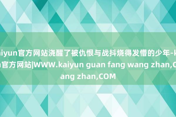 kaiyun官方网站浇醒了被仇恨与战抖烧得发懵的少年-kai